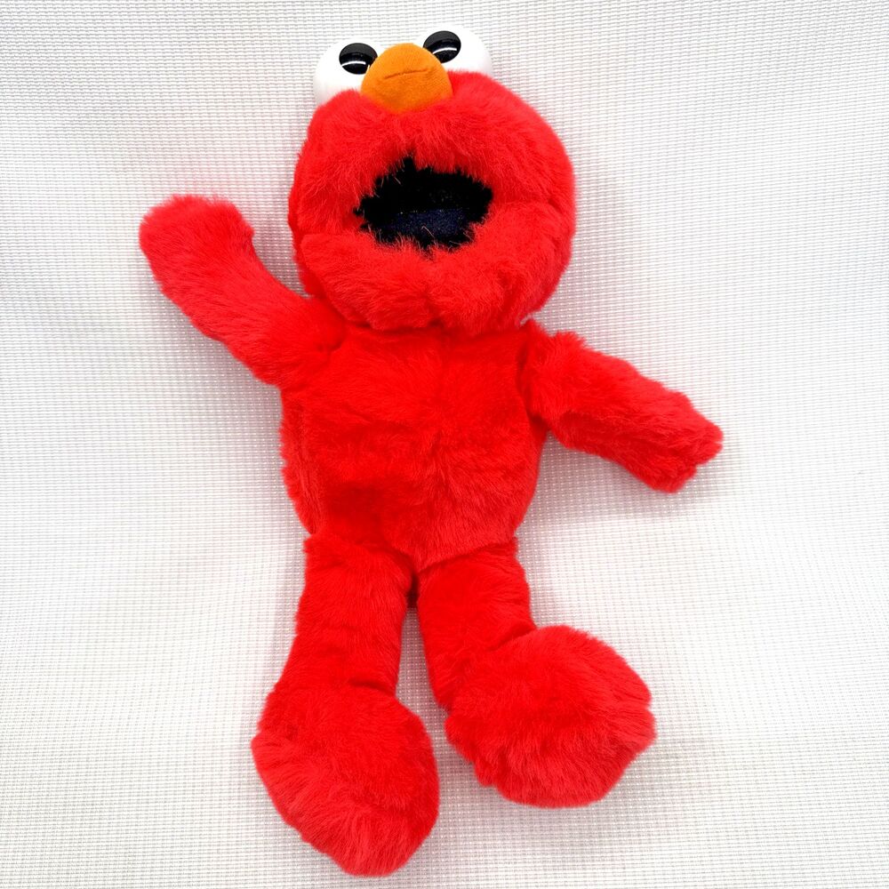 Vintage 1995 Talking Alphabet Elmo 62762/62717 Tyco Sesame Street - Works